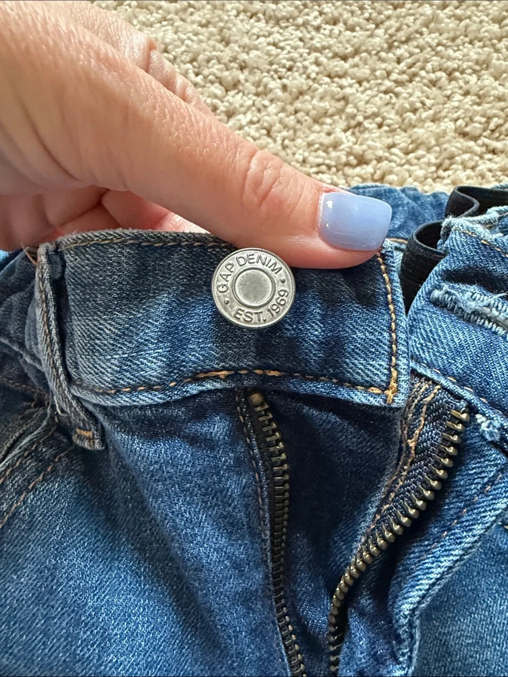 Gap Classic Blue Straight Leg Jeans